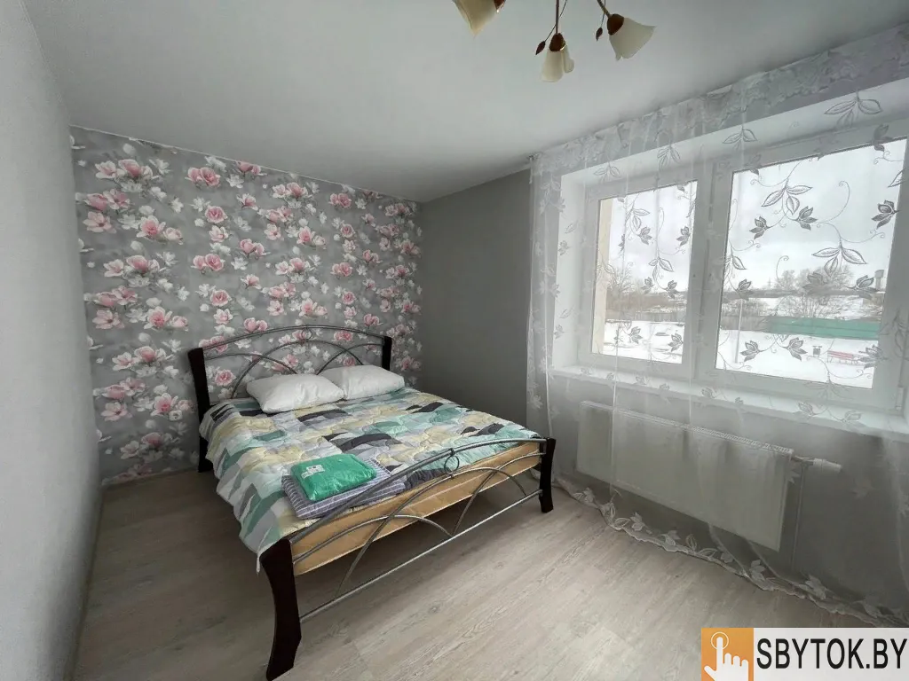 Квартира с хорошим ремонтом на сутки в Мяделе