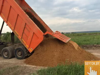 Песок с доставкой от 1 до 20 тонн