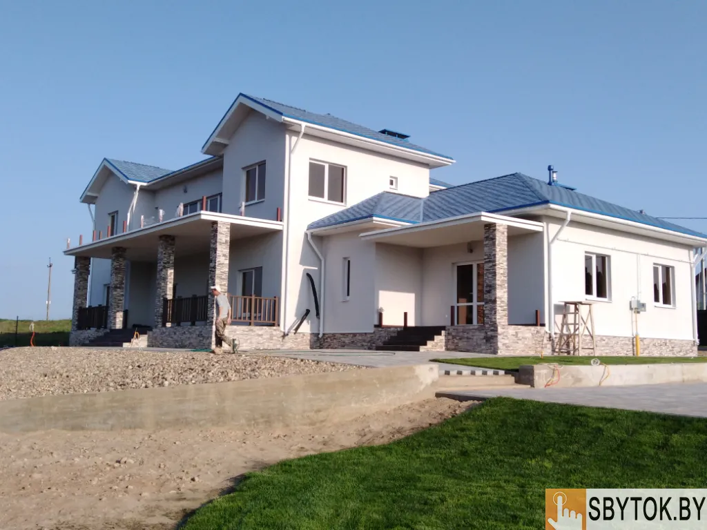 Отделка фасадов (мокрый фасад).