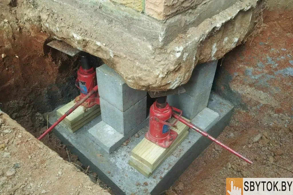 Полное восстановление, укрепление старых фундаментов