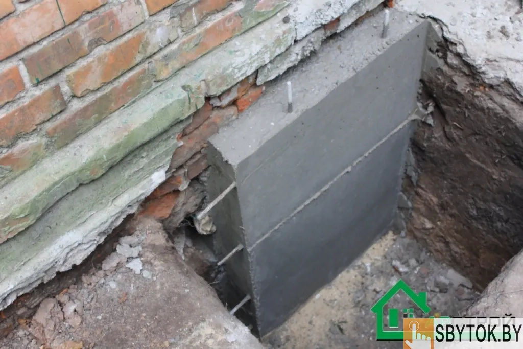 Полное восстановление, укрепление старых фундаментов