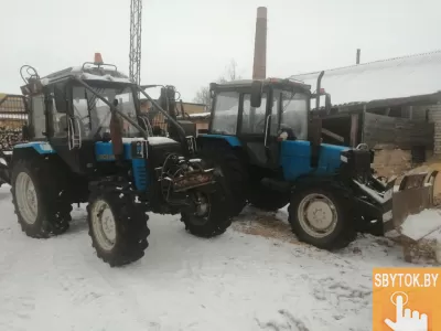 Трактор лесовоз мтз 892.2 с прицепом Palms10b 2018 года