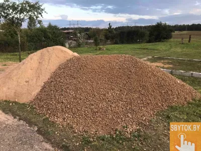 Доставка песка, щебня, гравия в Минске